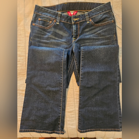 Lucky Brand Stretch Dark Boot Cut Jeans Size 6 - Picture 4 of 10